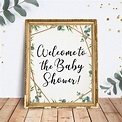 Welcome to the Baby Shower Sign Welcome Sign Printable - Etsy