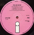 Nostalgipalatset - FREE - Fire and water UK-orig LP 1970