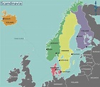 Scandinavia Map 1 • Mapsof.net