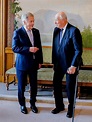 Los Reyes y Haakon reciben al Presidente de Finlandia. Octubre 10, 2022 ...