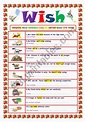 wish - ESL worksheet by Ms.Sara.q8