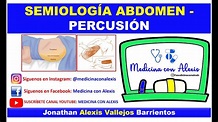 SEMIOLOGÍA ABDOMEN - PERCUSIÓN - YouTube