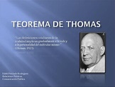 Teorema de thomas