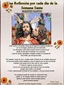 Vidas Santas: Una Reflexión por cada día de la Semana Santa MARTES SANTO