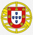 Coat Of Arms Of Portugal - Portugal Flag Coat Of Arms, HD Png Download ...