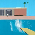 David Hockney , A Bigger Splash , 1967, acrylic on canvas.