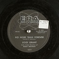 NO MORE THAN FOREVER : GOGI GRANT : Free Download, Borrow, and ...