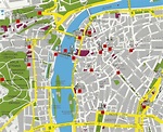 Stadtplan von Prag | Detaillierte gedruckte Karten von Prag ...