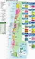 Mapas de Chile: Mapa Politico de Chile ACTUALIZADO