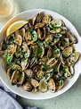 Steamed Clams with White Wine and Garlic - The Little Ferraro Kitchen