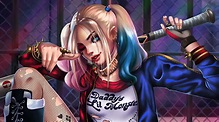 Harley Quinn Art Wallpapers - Wallpaper Cave