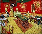 El Café de Noche (Van Gogh) - Vincent Van Gogh - Tapices de pared ...