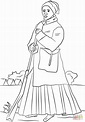 Harriet Tubman coloring page | Free Printable Coloring Pages