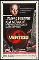 Vertigo (1958) Original One-Sheet Movie Poster - Original Film Art ...