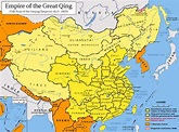 Map Of China During Qing Dynasty - United States Map