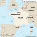 Map Of Fontainebleau France - Aggie Arielle