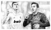 Cristiano Ronaldo and Lionel Messi by YanisDraw on DeviantArt