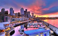 Seattle City The Largest City In The State In Washington United States ...