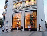 Shopping in Paris at Louis Vuitton