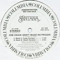 Santana - One Chain (Don't Make No Prison) (1978, Vinyl) | Discogs