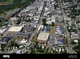 Aerial view of downtown Somerville, New Jersey, U.S.A Stock Photo ...