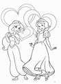 Dibujos para Colorear, Pintar , imprimir.....: Princesas Disney para ...