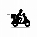 Delivery and Courier Motorbike Logo 12665408 Vector Art at Vecteezy