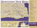 New Bern Map - Downtown New Bern NC USA • mappery