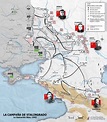 Los mapas de la Batalla de Stalingrado | Militar.es