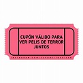 Cupón valido para ver películas de terror. | Cupones para novio ...