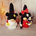 Mickey Mouse Gnome Mouse Gnome handmade Handmade decor | Etsy