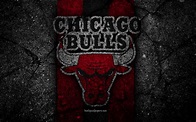 Download Logo Basketball NBA Chicago Bulls Sports 4k Ultra HD Wallpaper