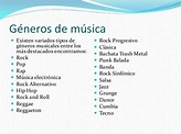 Que Tipos De Generos De Musica Existen - Nuevo Formato De Curriculum