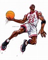 Jordan | Arte de baloncesto, Dibujos de basquetbol, Pared de baloncesto