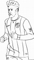 Neymar Coloring Page Free Printable Coloring Page Col - vrogue.co