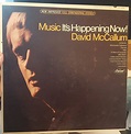 DAVID MCCALLUM - music it's happening now! LP - Amazon.com Music