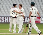 In Pictures: James Faulkner's hat-trick - Manchester Evening News
