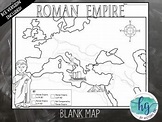 Roman Empire Map Activity by History Gal | Teachers Pay Teachers