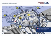 Карта аэропорта дюссельдорфа - 81 фото