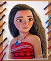 Drawing of Moana Buy prints of it here: https://www.etsy.com/shop ...