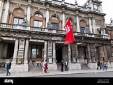 The 'rear entrance' to The Royal Academy of the Arts on Burlington ...