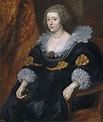 Van Dyck, retrato de Amalia de Sols Braunfels(1631-1632) Museo del Prado | Anthony van dyck ...
