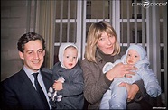 Nicolas Sarkozy et Marie-Dominique Culioli à Neuilly-sur-Seine, en 1986 ...