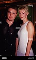 Gary Barlow singer with fiancee Dawn Andrews May 1999 At the Mirror ...
