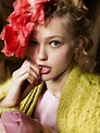 STYLE REWIND: Sasha Pivovarova for Vogue UK, December 2007 by Mario ...