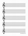 Free Printable Music Staff Paper Easily Print Your Blank Music Sheet ...