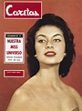 gladys zender, miss universe 1957. primera latina a vencer este concurso.