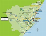 Durban Map Tourist Attractions - ToursMaps.com