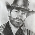 Arthur Morgan from Red dead redemption 2, pencil drawing, 210 x 210mm ...