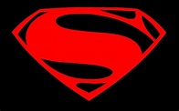 Superman Logo Black And Red Wallpapers - Wallpaper Cave